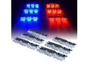 Xprite 36 LED Patrol Series Red Blue Grille Strobe Light Set Xprite 36 LED Patrol Series Red Blue Grille Strobe Light Set