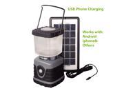 3w Solar Panel Rechargeable Garden Lantern Shed Lamp Light iphone USB Charger
