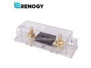 Renogy 40A High Quality In Line ANL Fuse Holder with Fuse