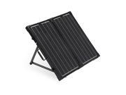 Renogy 60 Watt 12 Volt Monocrystalline Foldable Solar Suitcase Portable Power Camping Outdoor Boat RV
