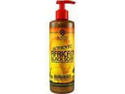 Alaffia Authentic African Black Soap Eucalyptus Tea Tree 16 fl oz For All Skin Hair Types Detoxify Purify