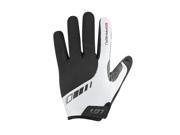 Louis Garneau 2016 17 Elite Touch Full Finger Cycling Gloves 1482226 Black White XL