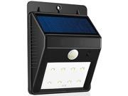 KEERUN Bright Solar Power Outdoor LED Light Motion Activated Light for Garden Patio Path Pool Lighting