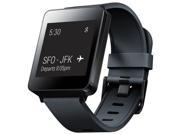 LG W100 G WATCH SMARTWATCH 1.65 IPS TOUCH ANDROID WEAR BLACK