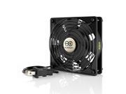 AC Infinity AXIAL 1225 Muffin Axial Cooling Fan 115V AC 120mm by 120mm by 25mm Low Speed