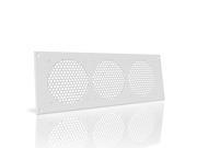 AC Infinity Ventilation Grill White 18 for PC Computer AV Electronic Cabinets also mounts three 120mm Fans
