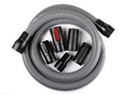 WORKSHOP Wet Dry Vacuum Accessories WS17823A Wet Dry Vacuum Hose 1 7 8 Inch x 10 Feet Heavy Duty Contractor Wet Dry Vac Hose for Wet Dry Shop Vacuums