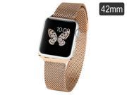Stainless Steel Mesh Apple Watch Band for Apple Watch 42mm Rose Gold