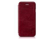 Classical HOCO Stitching Magnetic Switch Leather Case for iPhone 6 4.7 inch Reddish Brown