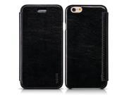 Classical HOCO Stitching Magnetic Switch Leather Case for iPhone 6 4.7 inch Black