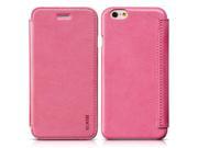 Classical HOCO Stitching Magnetic Switch Leather Case for iPhone 6 4.7 inch Magenta