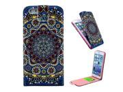 Colorful Drawing Magnetic Vertical Leather Case with Card Slot for iPhone 6 4.7 inch Tribe