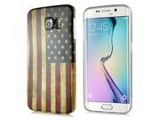 Cute Cartoon Colorful Paint Retro The Old Glory Soft TPU Back Case Cover For Samsung Galaxy S6 Edge
