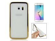 Luxury Golden Shiny Powder Glitter TPU Back Case Cover For Samsung Galaxy S6 Edge Gold