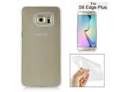 Transparent TPU Case Cover For Samsung Galaxy S6 Edge Plus White