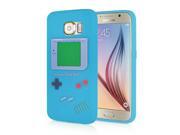 Hot Game Console Design Silicone Back Case Cover For Samsung Galaxy S6 G920 Blue