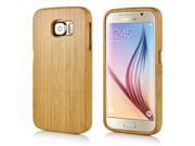 Unique Wooden Hard Case for Samsung Galaxy S6 G920 Bamboo