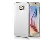 Detachable Metal Frosted Hard Case for Samsung Galaxy S6 G920 Silver