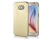 Detachable Metal Frosted Hard Case for Samsung Galaxy S6 G920 Gold