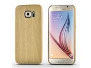 Ultra Thin Natural Wood Pattern TPU Case Cover For Samsung Galaxy S6 G920 Multi Brown