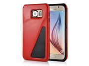 3 In 1 Defender PC And TPU Hybrid Shockproof Case For Samsung Galaxy S6 G920 Red