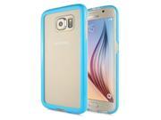 Brand New Clear Transparent Soft TPU Back Case Cover For Samsung Galaxy S6 G920 Blue