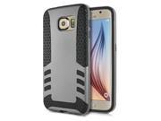 Rocket Style TPU and PC Hybrid Case for Samsung Galaxy S6 G920 Grey
