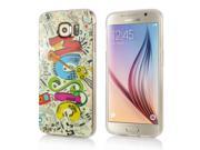 Cute Cartoon Style Glitter Print Instrument Pattern TPU Soft Back Case Cover For Samsung Galaxy S6 G920