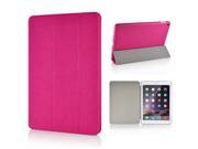 Ultra Slim Smart Cover PU Leather Case Stand For Apple iPad Air 2 iPad 6 Magenta