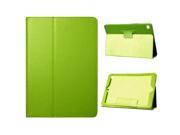 Lychee Grain Flip Stand Leather Smart Cover Case With Wake Sleep Function for iPad Air 2 Green