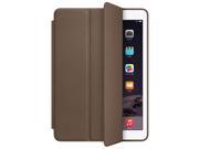 Official Smart Leather Cover Case with Stand for iPad Air 2 iPad 6 Brown