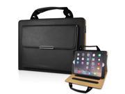Fashionable Leather Handbag for iPad Air 2 iPad 6 Black