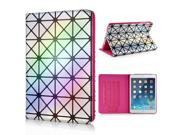 Luxury Bright Surface PU Leather Case Stand Cover For Apple iPad Air iPad 5 White