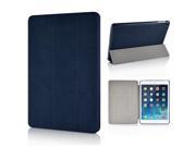 Ultra Slim Smart Cover PU Leather Case Stand For Apple iPad Air iPad 5 Dark Blue