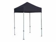 Basic 5 x5 Pop Up Canopy Instant Tent Canopy Tent Black