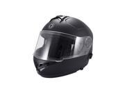 Torc T27B Full Face Motorcycle Helmet w Integrated Blinc Bluetooth Flat Black Small