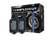 CompuStar CS7502 AS Entry Level 2 Way Remote Start Security Bundle w 1500ft Range 2 Remotes CS7502AS