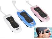 4GB Waterproof MP3 Music Player Swimming Diving Surfing Underwater Sports FM