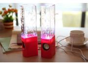 Dancing Water Speaker Music Fountain Light Speakers USB LED Dancing Water Show