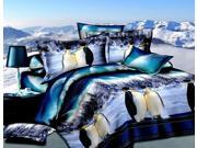3D Animal Tiger Lion Wolf Queen King Size Bed Quilt/Duvet Sheet Cover 4PC Set Cotton Sanded 3D Animal Tiger Lion Wolf Queen King Size Bed Quilt/Duvet Sheet Cover 4PC Set Cotton Sanded
