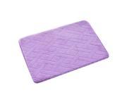 Low Resilience Non slip Ground Mat Carpet violet 50*80cm