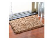 Chenille Carpet Non slip Ground Door Mat camel 50*120cm