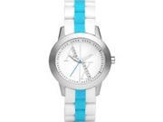 Armani Exchange AX5072 White Blue Silicone Band Watch