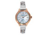 Tommy Bahama 10018368 Women s Rose Gold Analog Watch With Mother Of pearl Dial