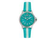 Tommy Bahama 10018370 Women s Silver Analog Watch With Blue Dial