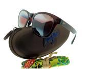 Maui Jim Unisex Hana Bay Burgundy Rose Lens Sunglasses R434 07