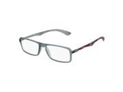 Ray ban RX8902 5481 54 Retangular Men s Grey Frame 54 mm Eyeglasses New In Box