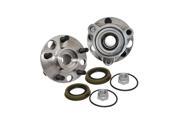 Front Left and Right Wheel Hub Bearings Set 2.0 2.2 3.0 L For Chevrolet Pontiac