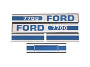 F7700 New Tractor Hood Decal Made To Fit Ford New Holland Tractor 7700 D-F7700 F7700 New Tractor Hood Decal Made To Fit Ford New Holland Tractor 7700 D-F7700