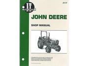 JD 47 New Shop Manual For John Deere Compact Tractor 1050 850 950